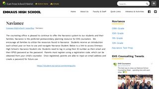 Naviance – Emmaus High School Counseling - East Penn School ...