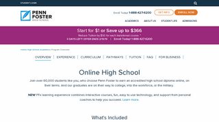 Online High School Diploma Program Overview ... - Penn Foster