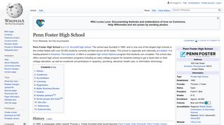 Penn Foster High School - Wikipedia