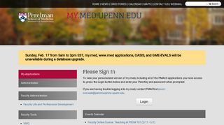 my.med - University of Pennsylvania