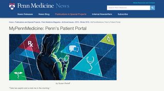 MyPennMedicine: Penn's Patient Portal – PR News