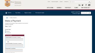 Pay Online - Penn National Insurance