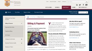 Billing & Payment - Penn National Insurance