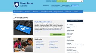 Current Students | Penn State Altoona