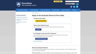 Apply Now! - Default - Penn State Graduate School