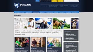 Penn State Admission