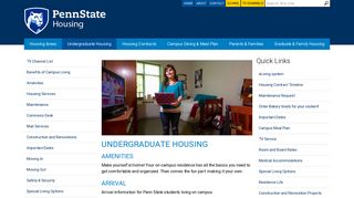 Undergraduate Housing | Penn State University Park Housing