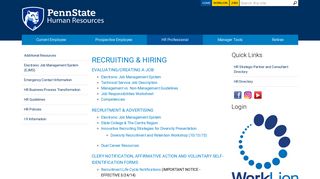 Recruiting & Hiring | PSU Human Resources