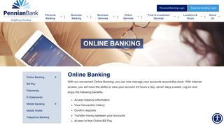 Online Banking | Pennian Bank