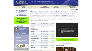 Global Penny Stocks: Penny Stocks Top Picks and Gains Newsletter