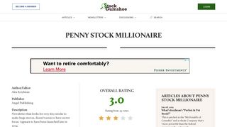 Penny Stock Millionaire | Stock Gumshoe