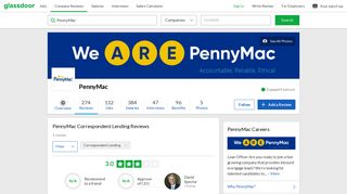 PennyMac Correspondent Lending Reviews | Glassdoor