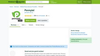 Pennytel Reviews - ProductReview.com.au