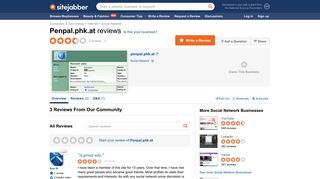 Penpal.phk.at Reviews - 3 Reviews of Penpal.phk.at | Sitejabber