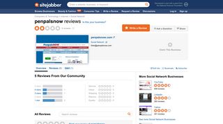 penpalsnow Reviews - 5 Reviews of Penpalsnow.com | Sitejabber
