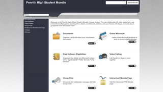 Penrith High Student Moodle - Google Sites
