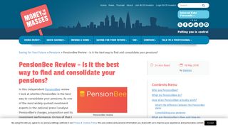 PensionBee Review - is it the best way to find and consolidate your ...