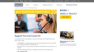 Penske Roadside Assistance - Penske Truck Rental