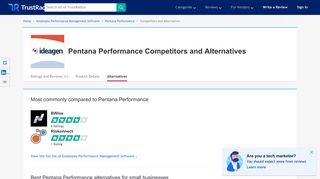 Pentana Performance Alternatives & Competitors | TrustRadius
