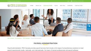 Payroll Administration | PEO Canada