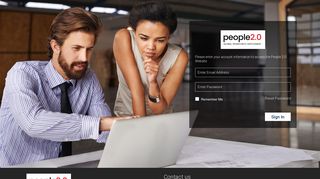 People 2.0 Recruiter Portal - Login