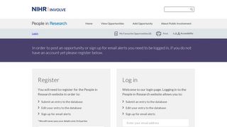 Log In - People in Research