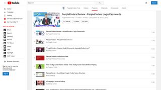 PeopleFinders Review - PeopleFinders Login Passwords - YouTube