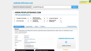 peoplefishing.com at Website Informer. Nexylan. Visit Peoplefishing.