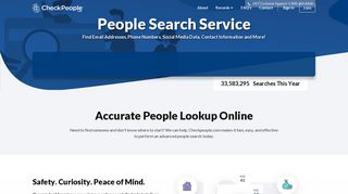 CheckPeople.com: People Search - Online People Finder