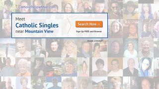 CatholicPeopleMeet.com - Catholic Singles Dating Service