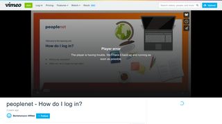 peoplenet - How do I log in? on Vimeo