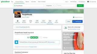 PeopleReady Employee Benefit: Health Insurance | Glassdoor