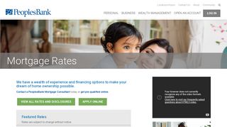 Mortgage Rates | PeoplesBank