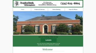 Peoples Bank Of Greensboro