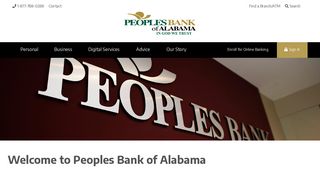 Online Banking Sign In - Peoples Bank of Alabama