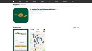 Peoples Bank of Alabama Mobile on the App Store - iTunes - Apple