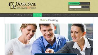 Ozark Bank : Online Banking