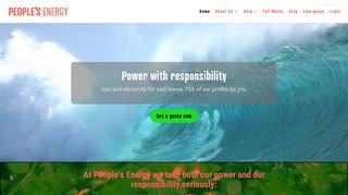 People's Energy: Affordable energy with profits returned to customers