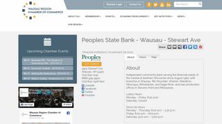 Peoples State Bank - Wausau - Stewart Ave | Financial Institutions ...