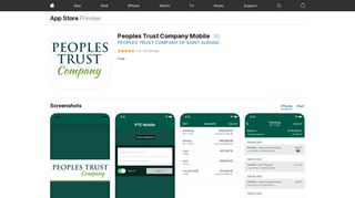 Peoples Trust Company Mobile on the App Store - iTunes - Apple