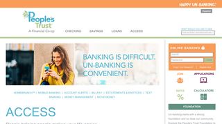 Access - People's Trust Federal Credit Union