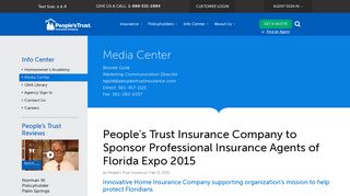 People's Trust Insurance Sponsors Professional Insurance Agents ...