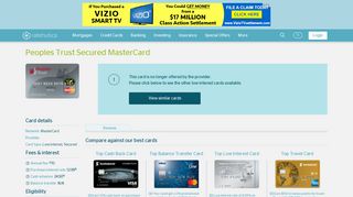 Peoples Trust Secured MasterCard - Apply Online | Ratehub.ca