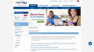 Online Banking - Quicken FAQ's - Personal