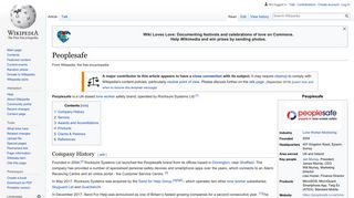 Peoplesafe - Wikipedia