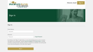 Sign In - Peoples Bank AL - CashPlease