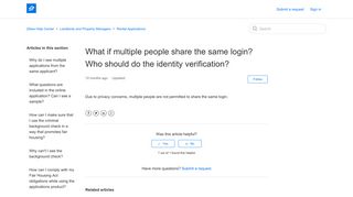 What if multiple people share the same login? Who should do the ...
