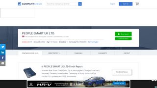 PEOPLE SMART UK LTD. Free business summary taken from official ...