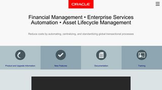 PeopleSoft Financial Management, Enterprise Services Automation ...