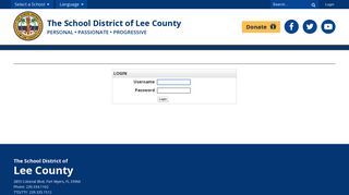 Login - Lee County Schools